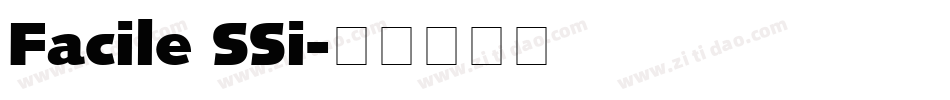 Facile SSi字体转换